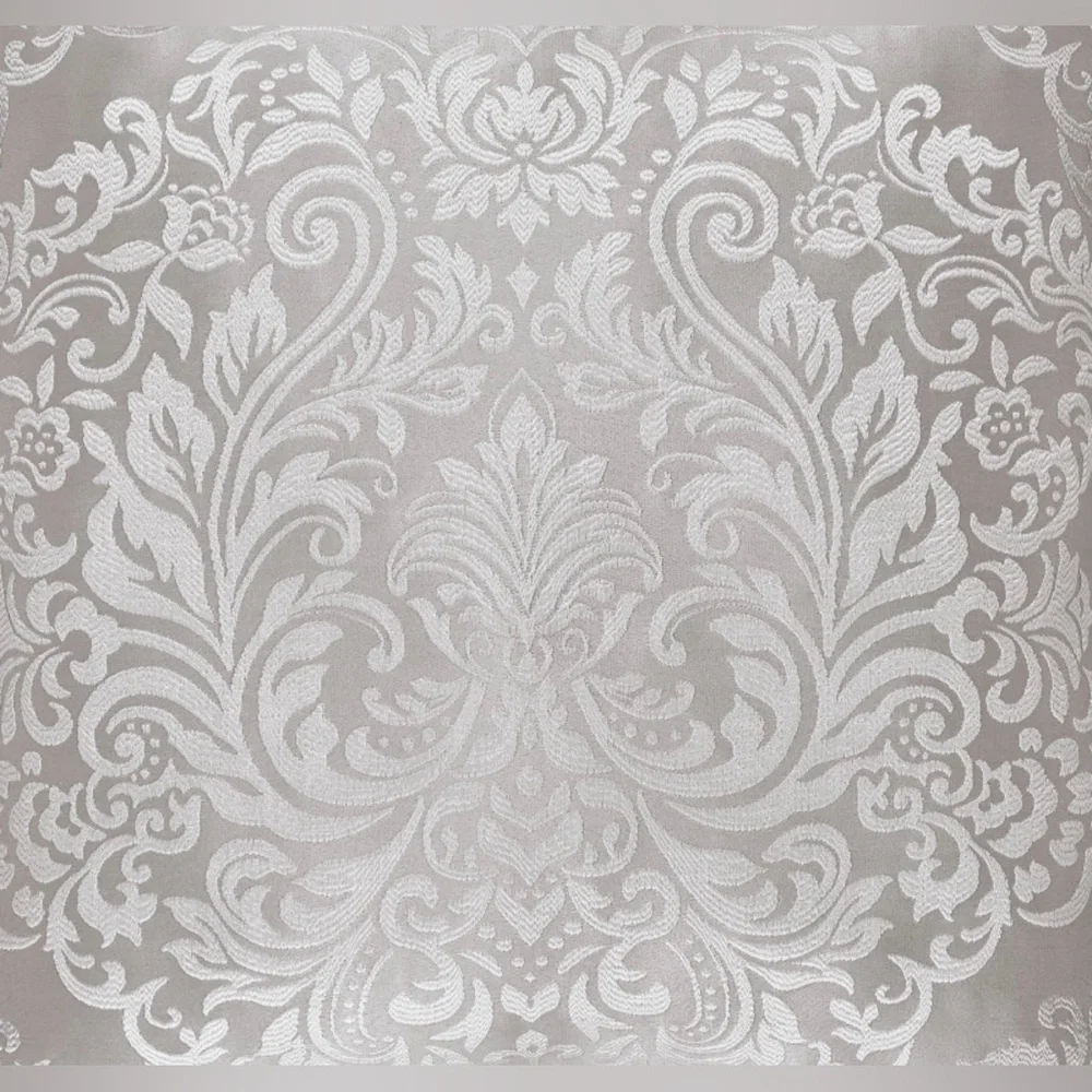 J. Queen New York La Scala Silver Window Panel Pair - 95 Inches